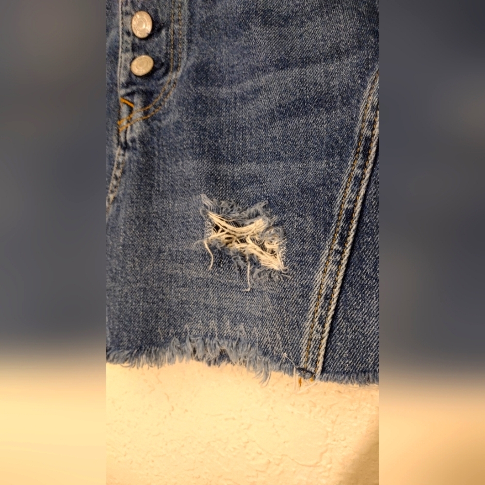 Free people We The Free Denim A Line Skirt - Picture 5 of 8